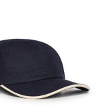Cappello da baseball in lino e cotone M77CPLM25TES0M226 11-02 ELEVENTY 