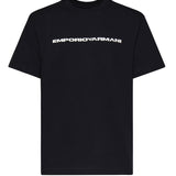 T-shirt in cotone con logo 8N1TE6 1JUFZ09Q4 EMPORIO ARMANI 