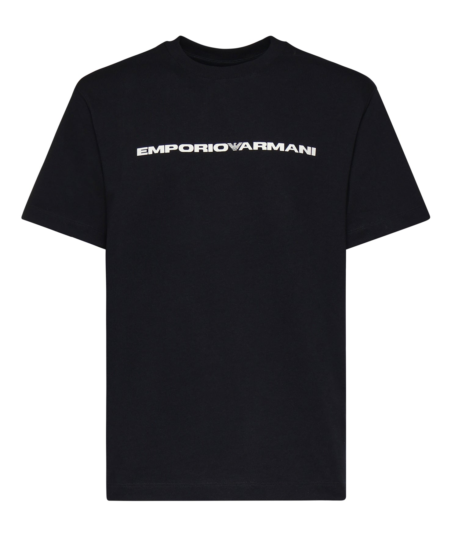 T-shirt in cotone con logo 8N1TE6 1JUFZ09Q4 EMPORIO ARMANI 