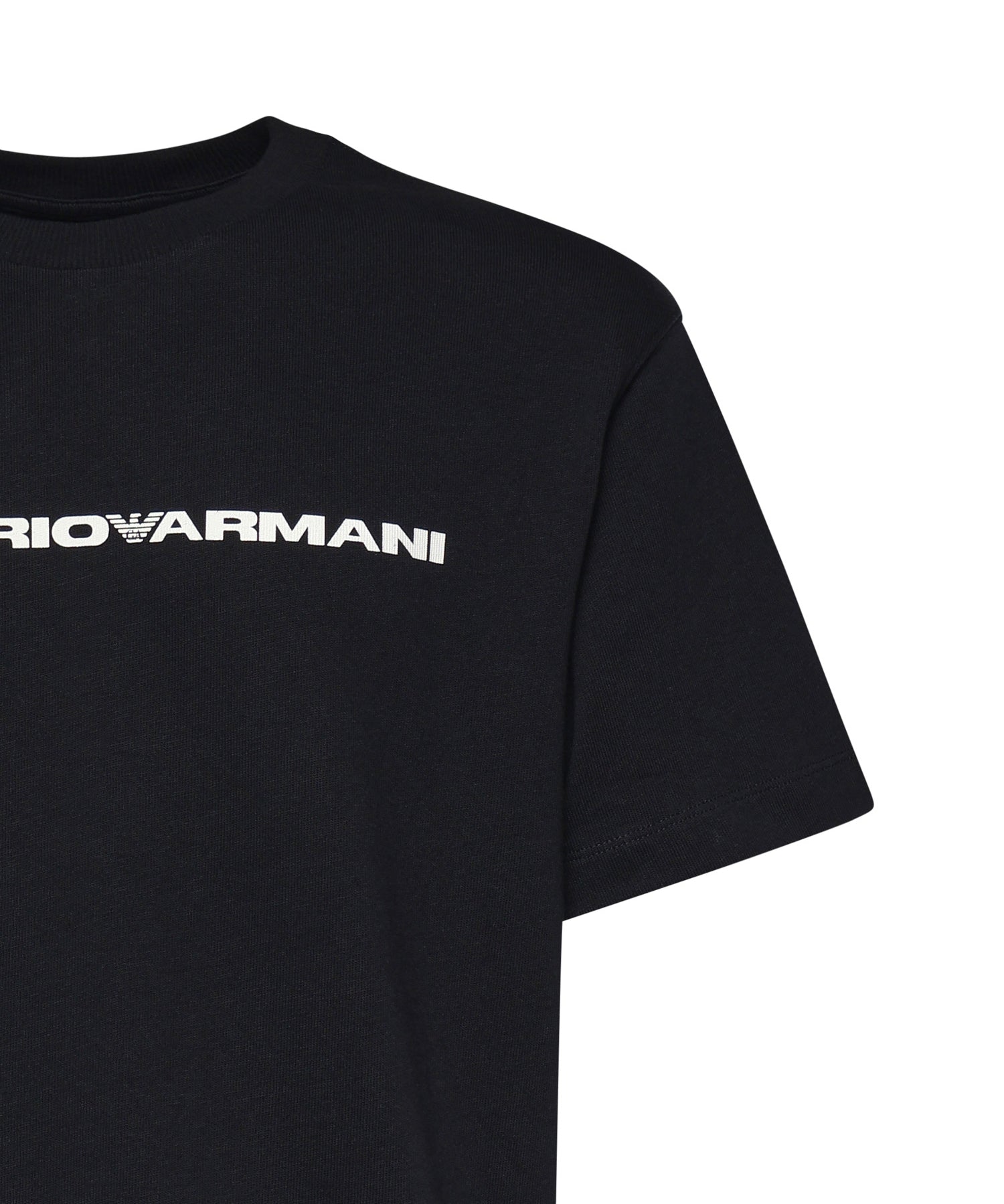 T-shirt in cotone con logo 8N1TE6 1JUFZ09Q4 EMPORIO ARMANI 