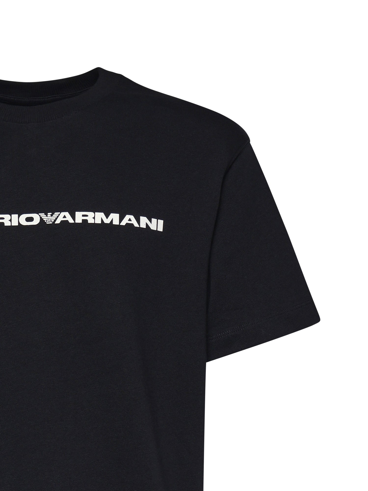 T-shirt in cotone con logo 8N1TE6 1JUFZ09Q4 EMPORIO ARMANI 