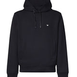 Felpa con cappuccio in misto cotone AF10013 EM004531UB118 EMPORIO ARMANI 