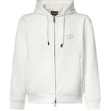 Felpa con zip in misto cotone AF10013 EM004538U0003 EMPORIO ARMANI 
