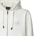Felpa con zip in misto cotone AF10013 EM004538U0003 EMPORIO ARMANI 
