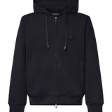 Felpa con zip in misto cotone AF10013 EM004538UB118 EMPORIO ARMANI 