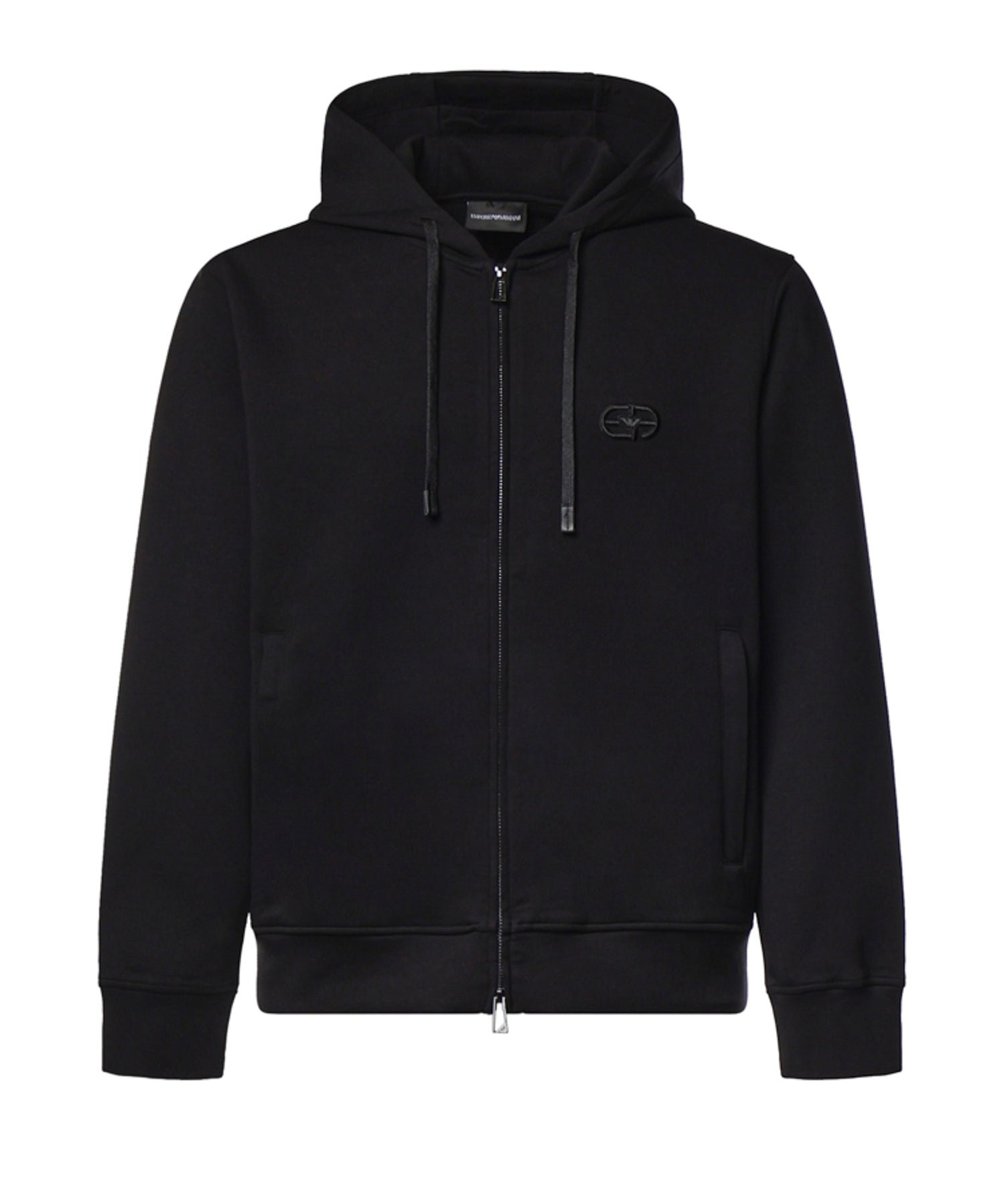 Felpa con zip in misto cotone AF10013 EM004538UC001 EMPORIO ARMANI 