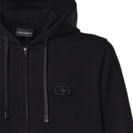 Felpa con zip in misto cotone AF10013 EM004538UC001 EMPORIO ARMANI 
