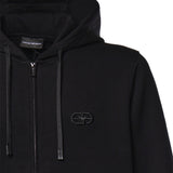 Felpa con zip in misto cotone AF10013 EM004538UC001 EMPORIO ARMANI 
