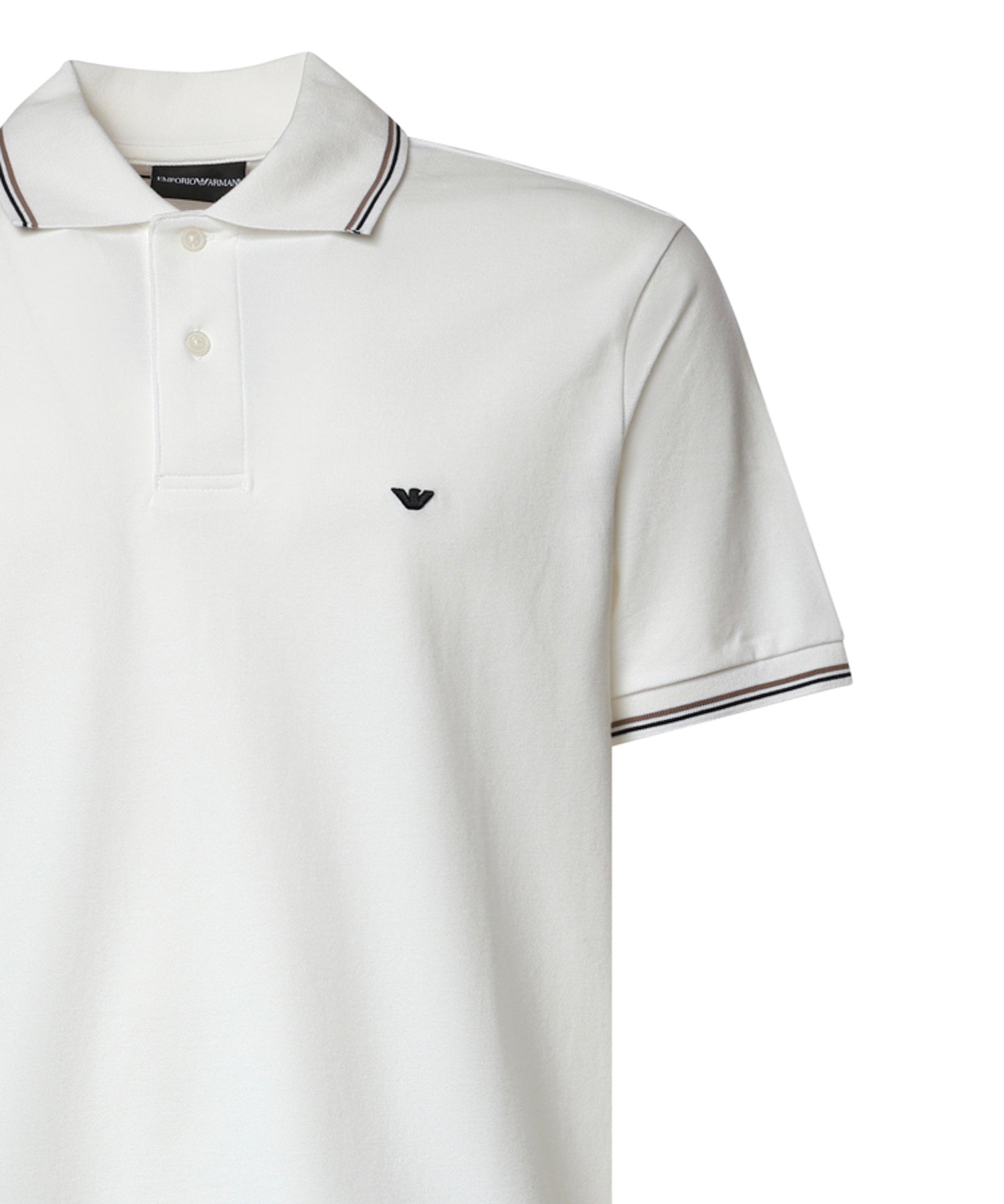 Polo in cotone con logo AF23090 EM004607U0003 EMPORIO ARMANI 