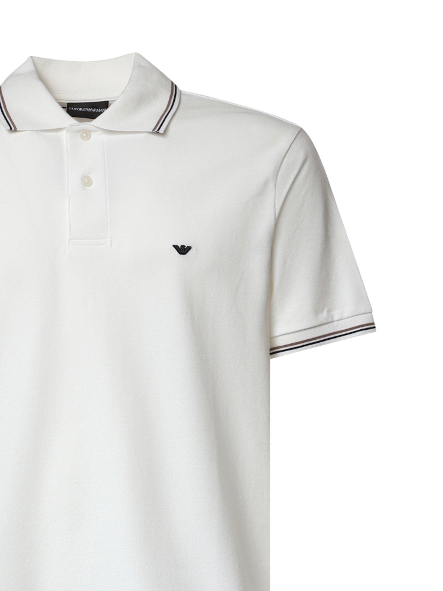 Polo in cotone con logo AF23090 EM004607U0003 EMPORIO ARMANI 