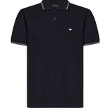 Polo in cotone con logo AF23090 EM004607UB118 EMPORIO ARMANI 