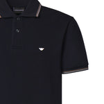 Polo in cotone con logo AF23090 EM004607UB118 EMPORIO ARMANI 