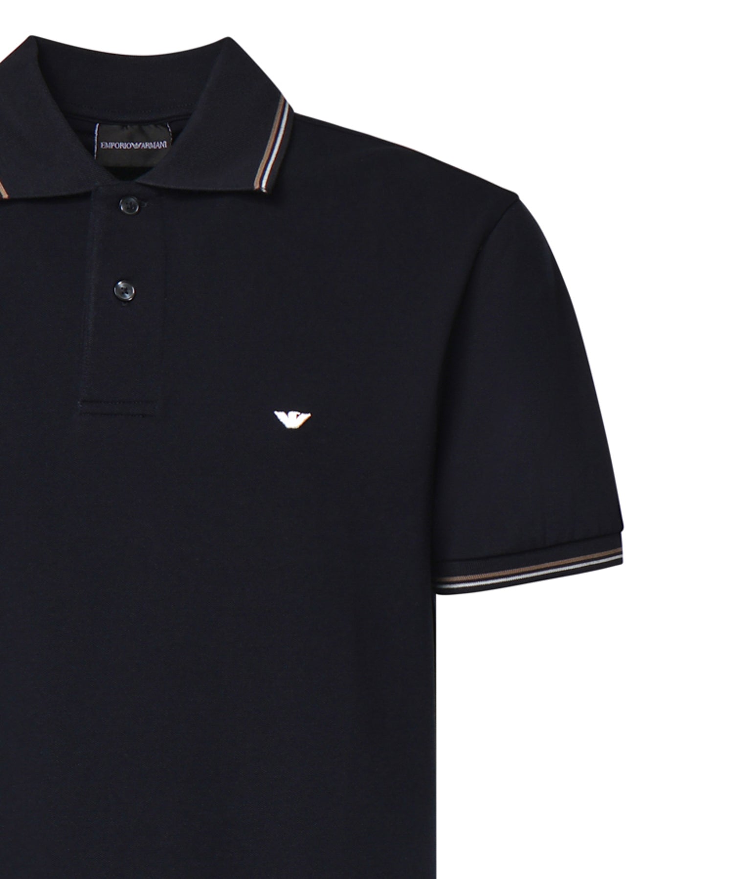 Polo in cotone con logo AF23090 EM004607UB118 EMPORIO ARMANI 