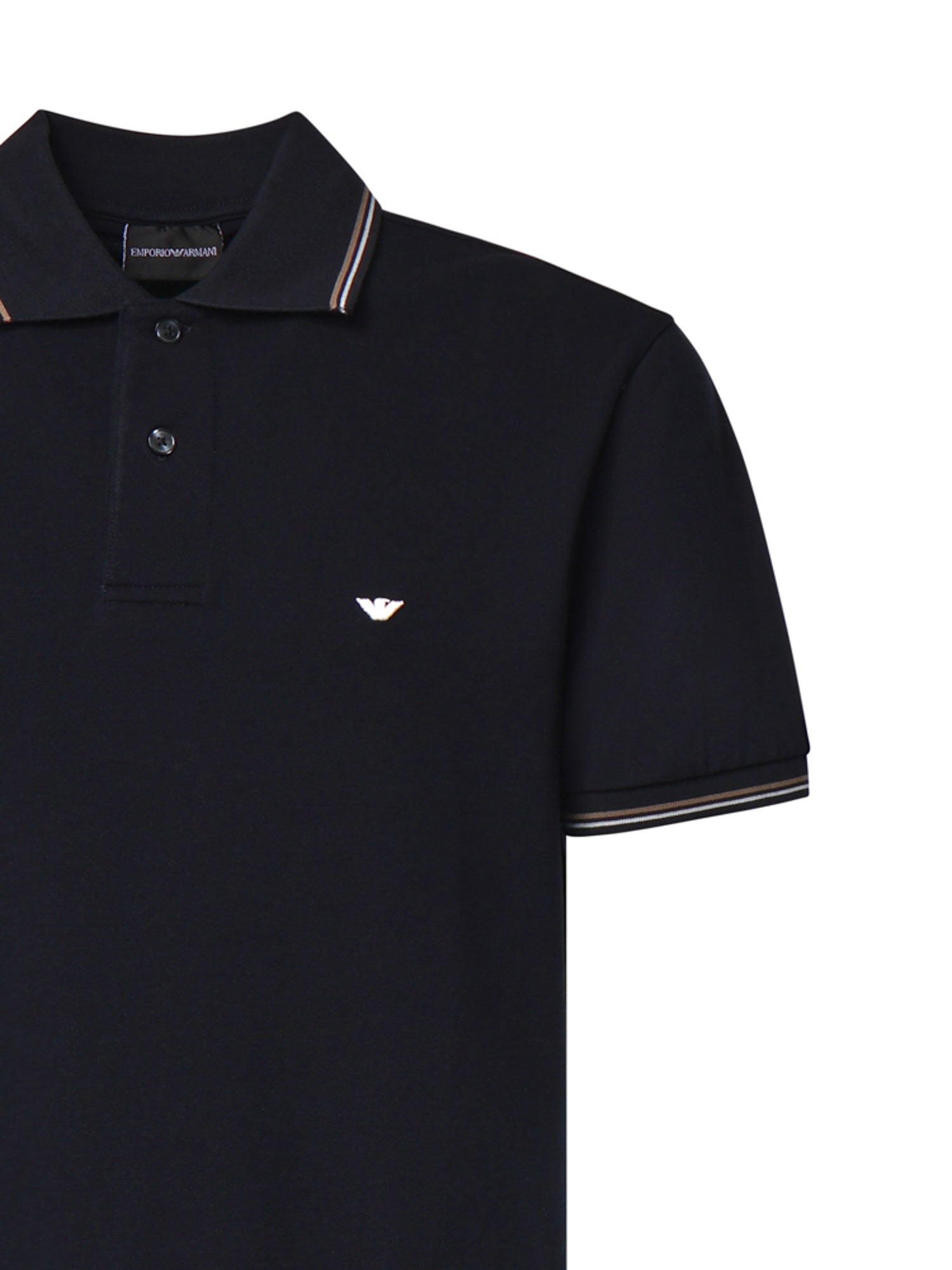 Polo in cotone con logo AF23090 EM004607UB118 EMPORIO ARMANI 