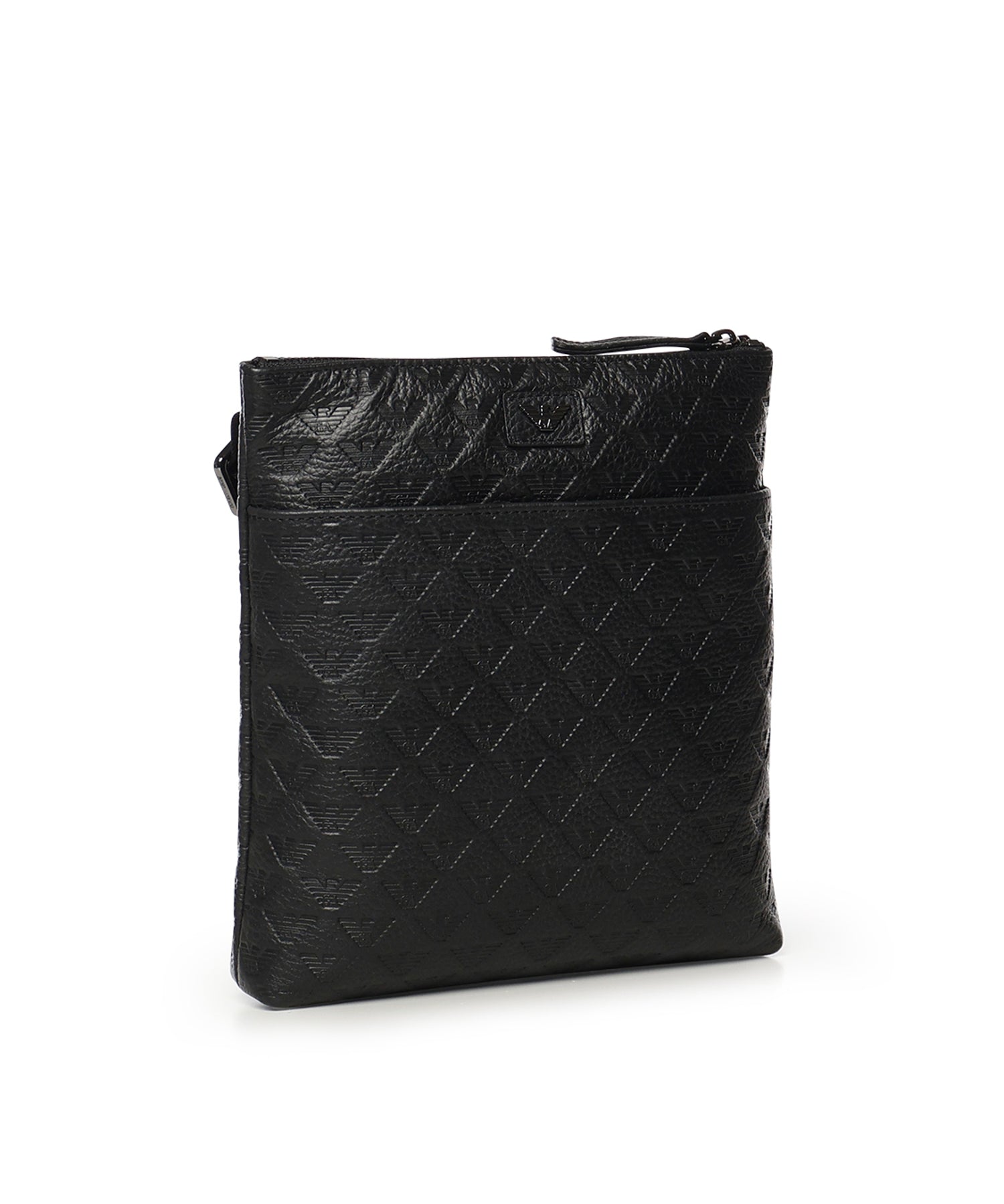 Borsa a tracolla piatta in pelle EM001688 AF14774UC001 EMPORIO ARMANI 
