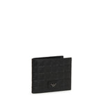 Portafoglio coin pocket in pelle embossed EM001741 AF14774UC001 EMPORIO ARMANI 