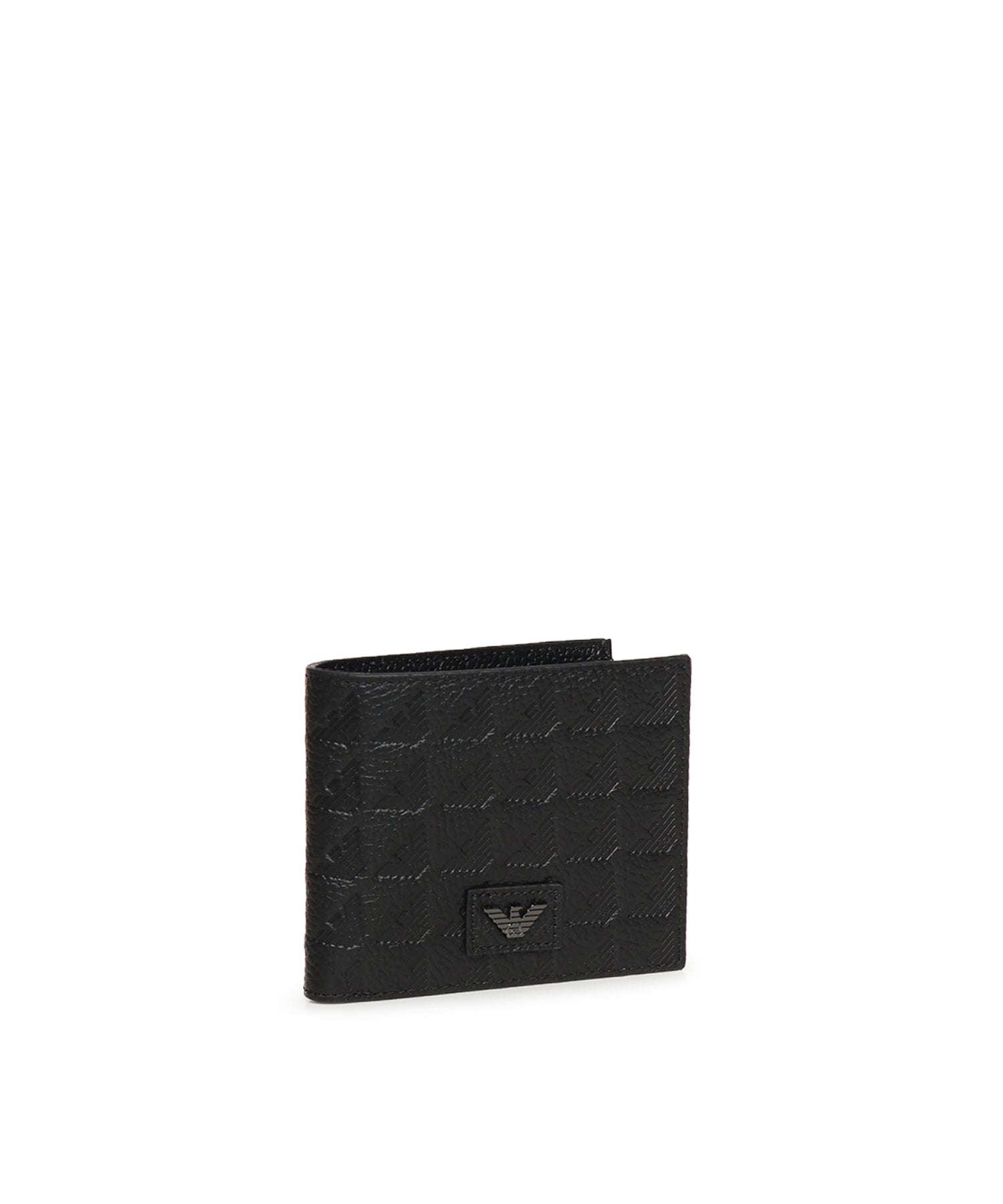 Portafoglio coin pocket in pelle embossed EM001741 AF14774UC001 EMPORIO ARMANI 