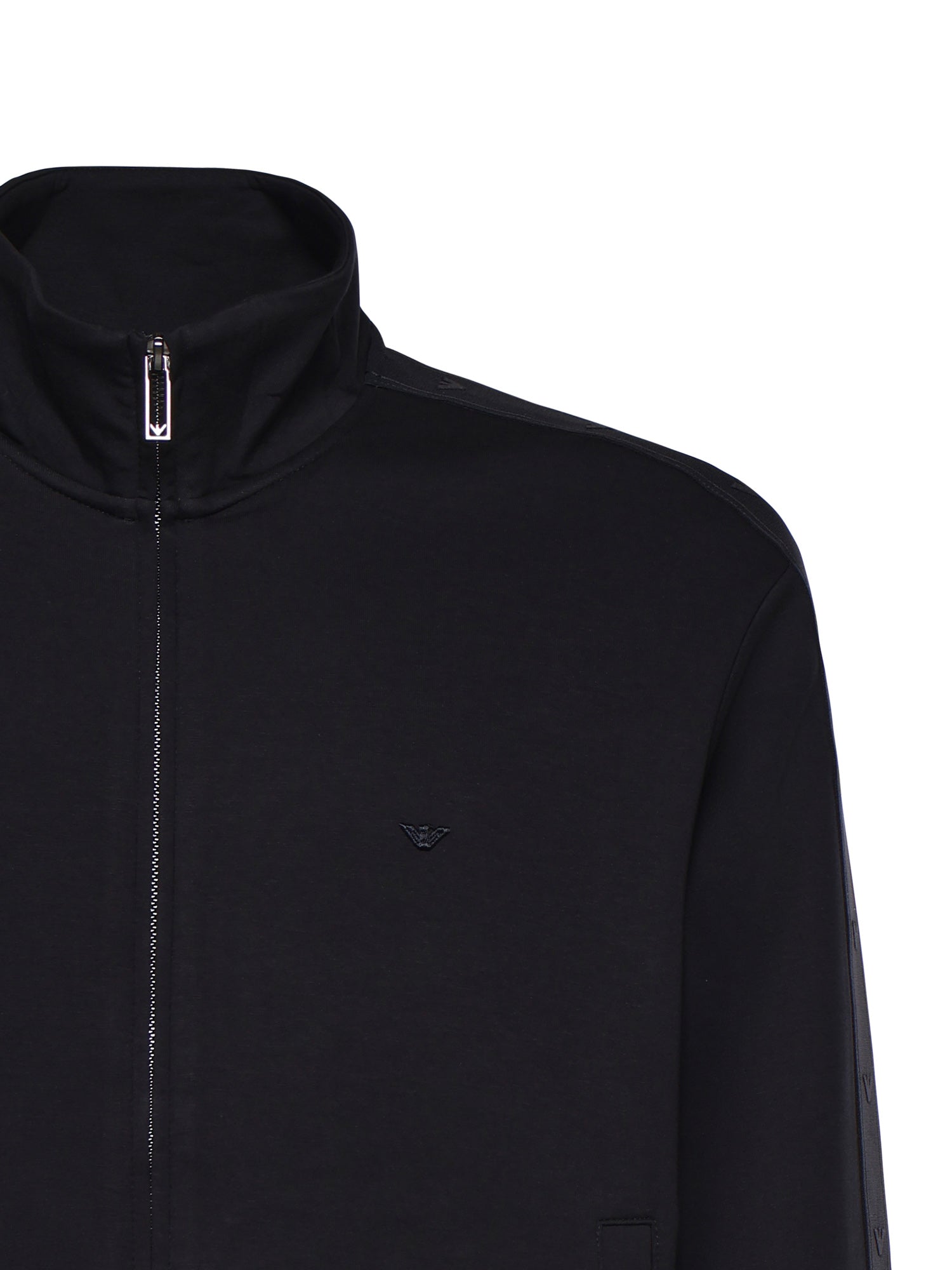 Felpa in double jersey con logo EM005222 AF10013UB118 EMPORIO ARMANI 