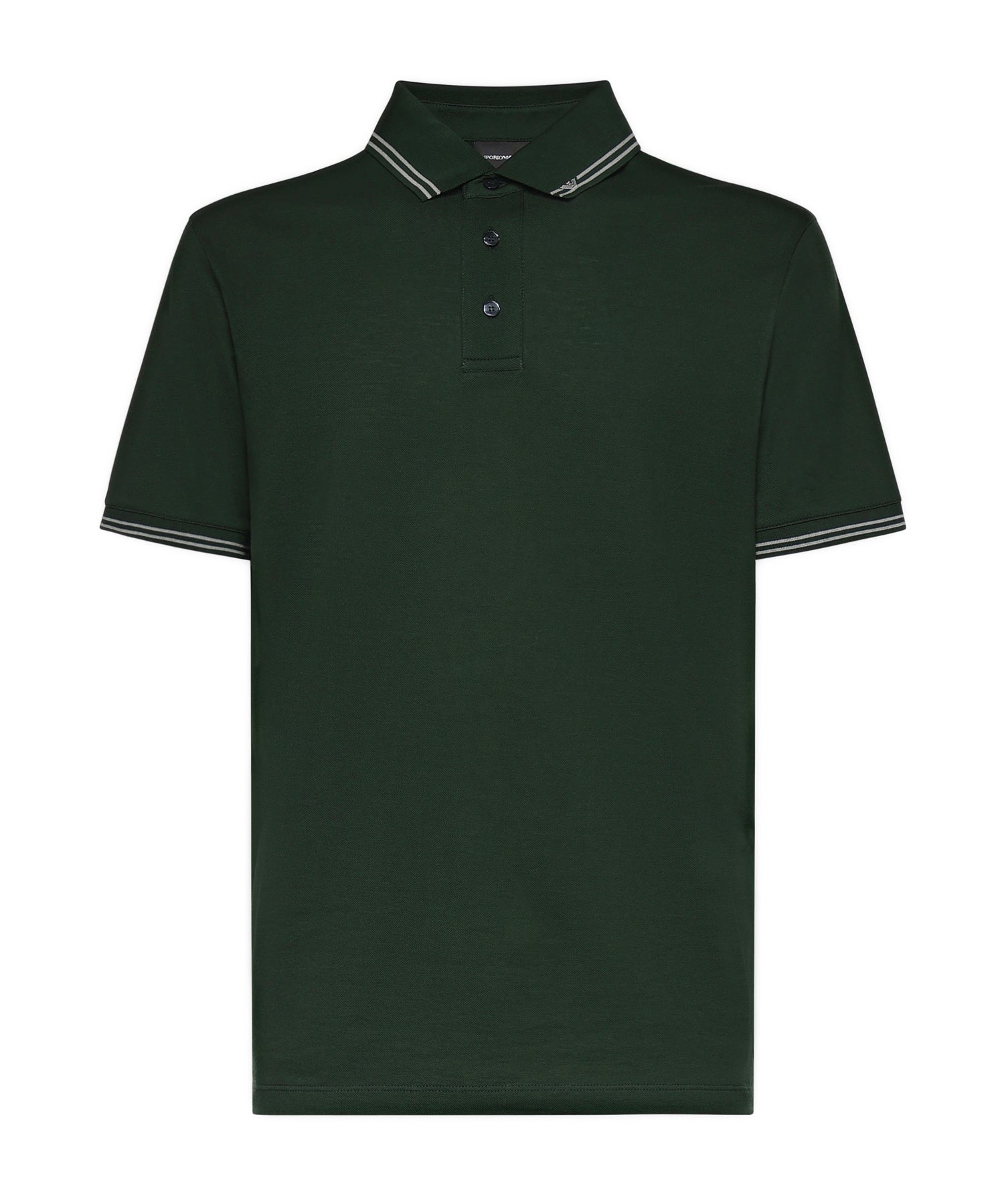 Polo in piquet di cotone EM005842 AF12955U7263 EMPORIO ARMANI 