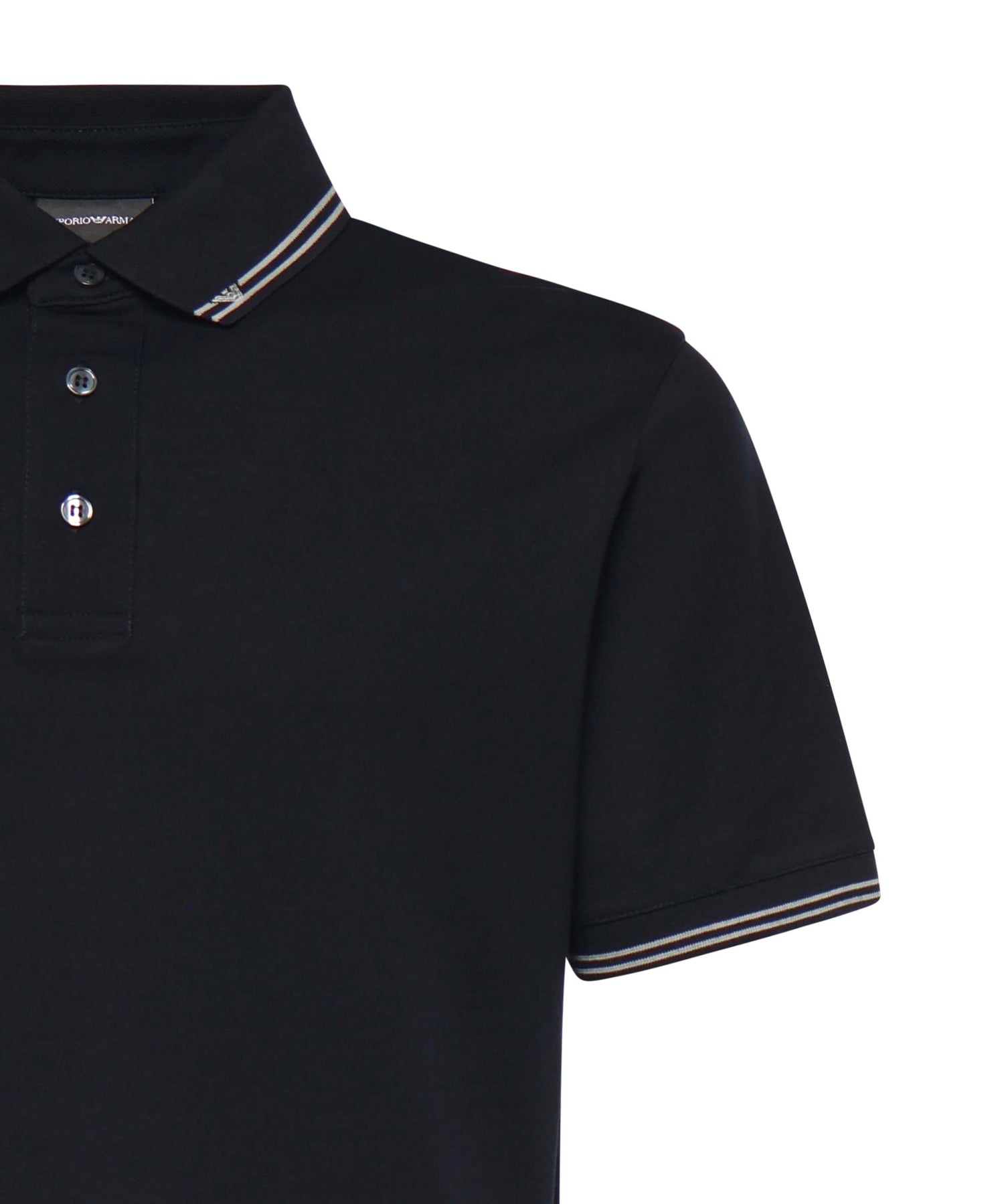 Polo in piquet di cotone EM005842 AF12955UB118 EMPORIO ARMANI 