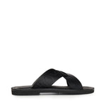 Sandali crossed in pelle e nastro con logo X4P124 XN787K001 EMPORIO ARMANI 
