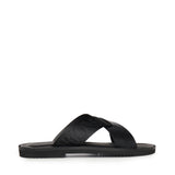 Sandali crossed in pelle e nastro con logo X4P124 XN787K001 EMPORIO ARMANI 