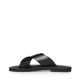 Sandali crossed in pelle e nastro con logo X4P124 XN787K001 EMPORIO ARMANI 