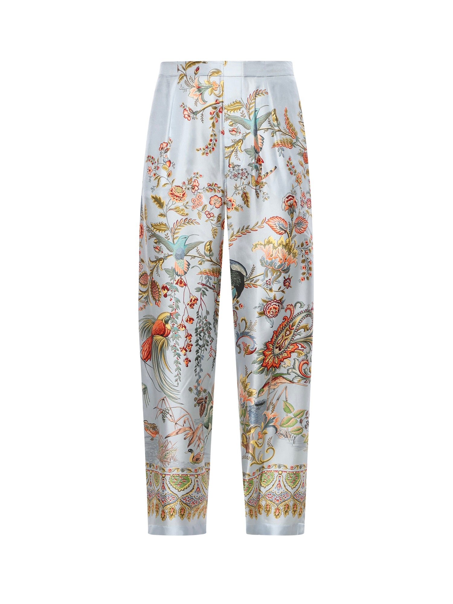 Pantaloni in seta con stampa MREA0006 99SP1M6X0880 ETRO 