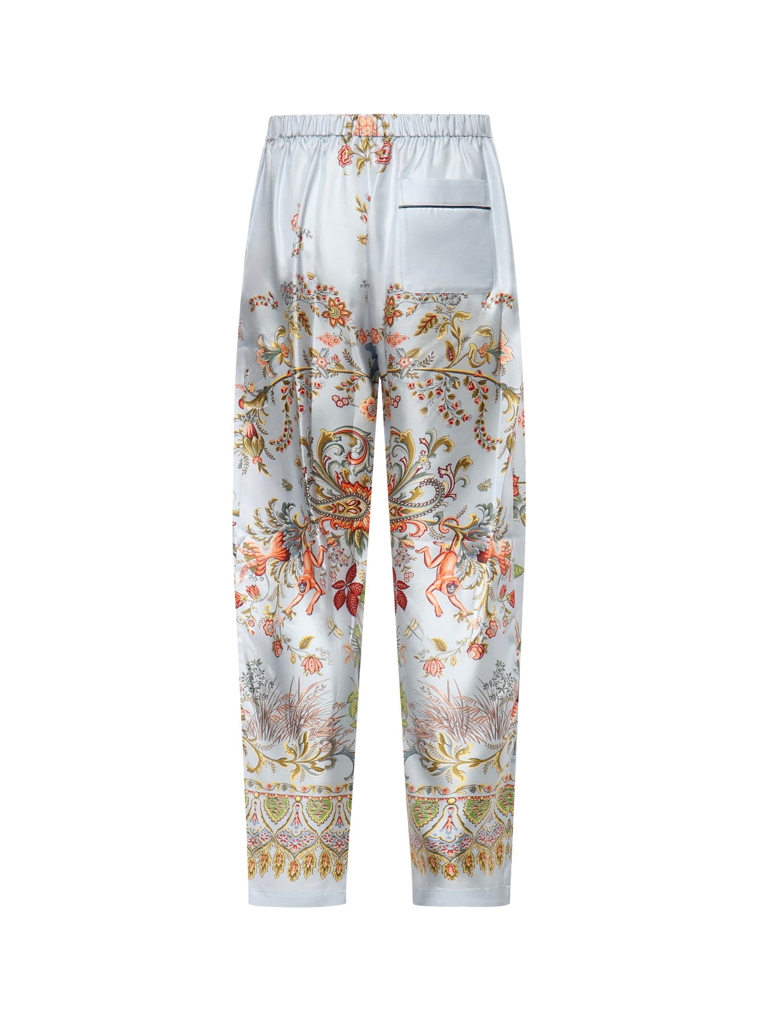 Pantaloni in seta con stampa MREA0006 99SP1M6X0880 ETRO 
