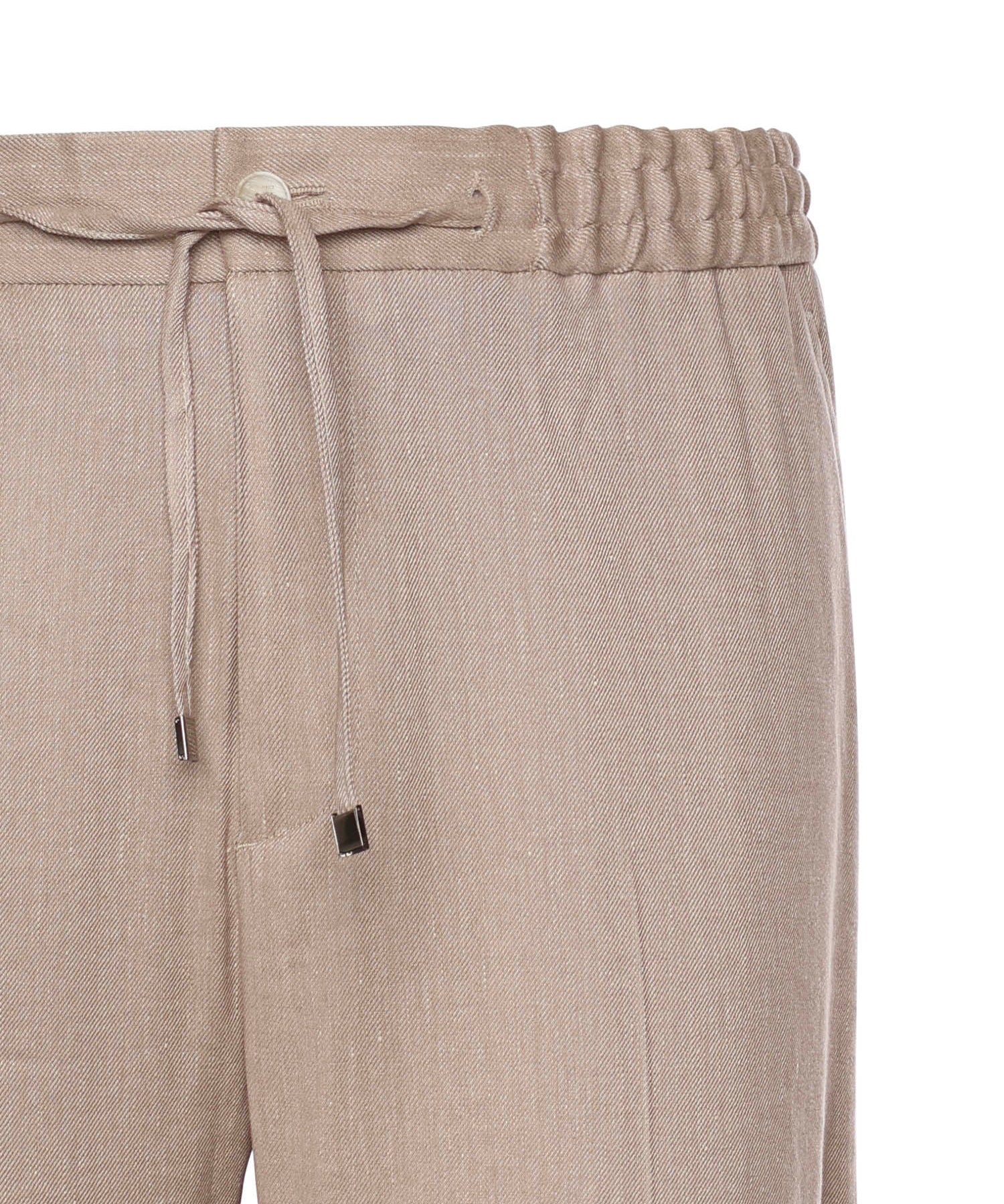Pantaloni jogger in twill di misto lino fiammato MRED0006 99TUCI7M0121 ETRO 