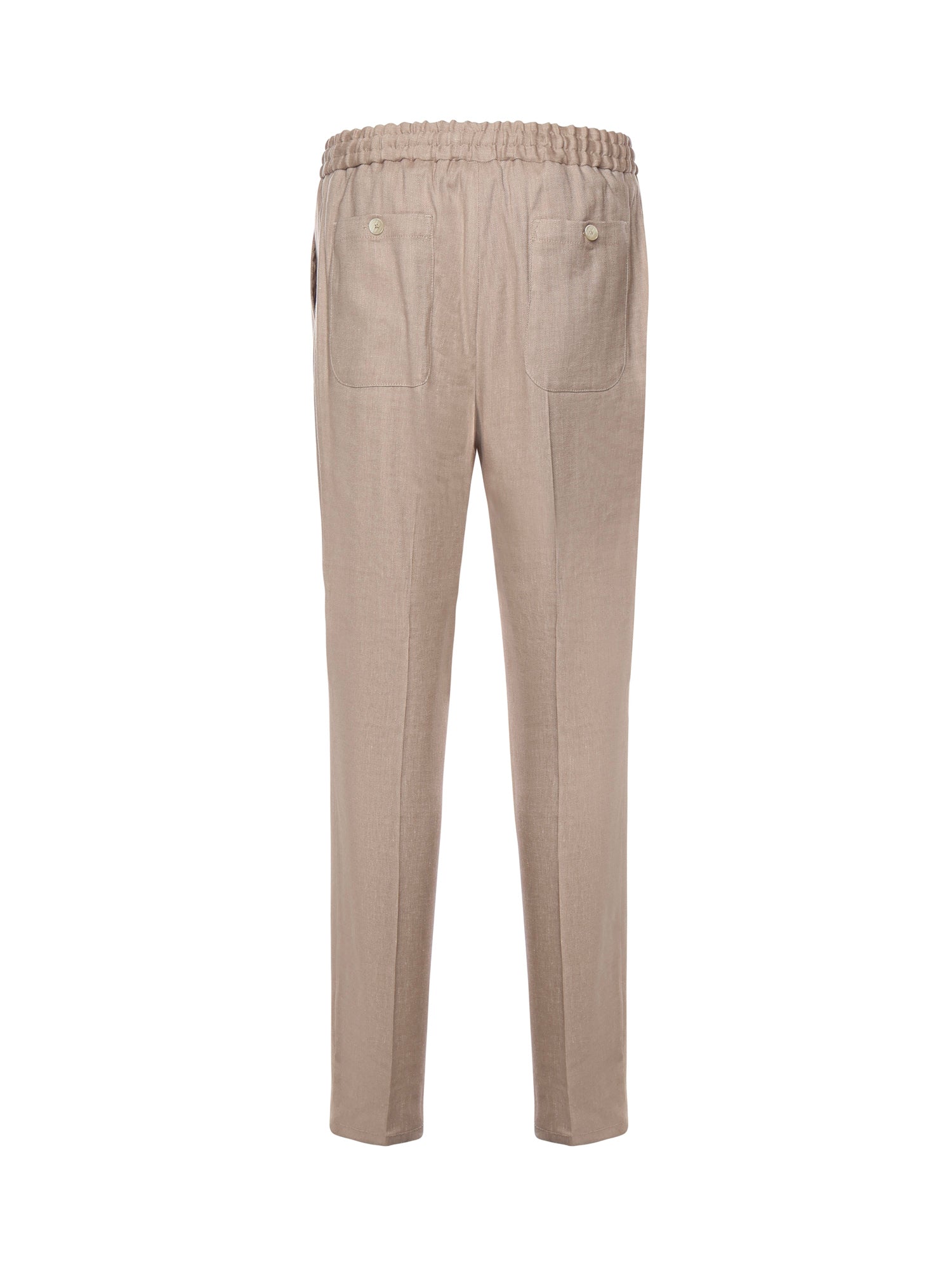 Pantaloni jogger in twill di misto lino fiammato MRED0006 99TUCI7M0121 ETRO 