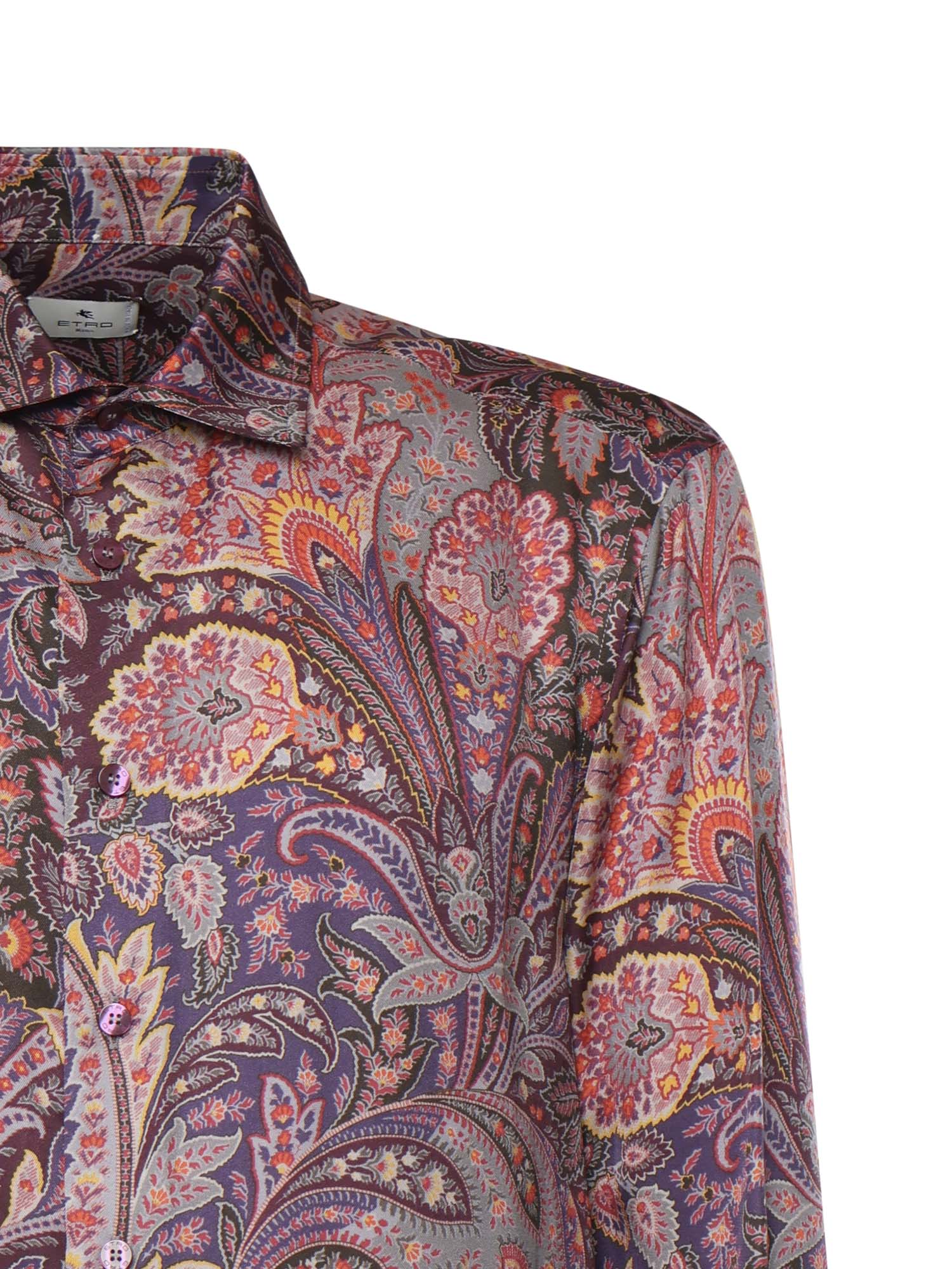 Camicia in viscosa con stampa MRIB0001 99SA4D3X0865 ETRO 