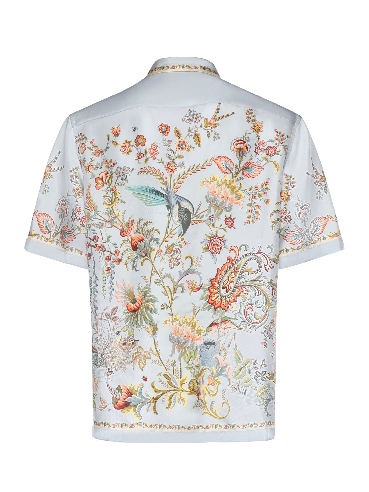 Camicia in seta con stampa MRIC0011 99SP1K3X0880 ETRO 