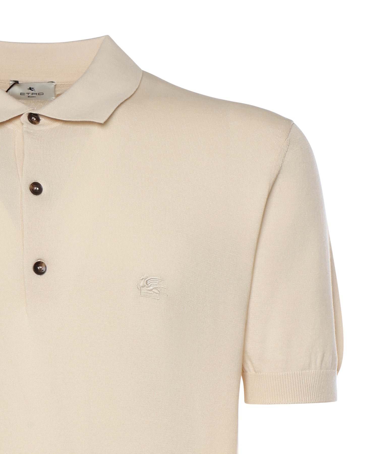 Polo in cotone con logo MRKF0004 AQ408W3796 ETRO 