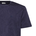 T-shirt in cotone con motivo Arnica MRMA0002 AKG31B0065 ETRO 
