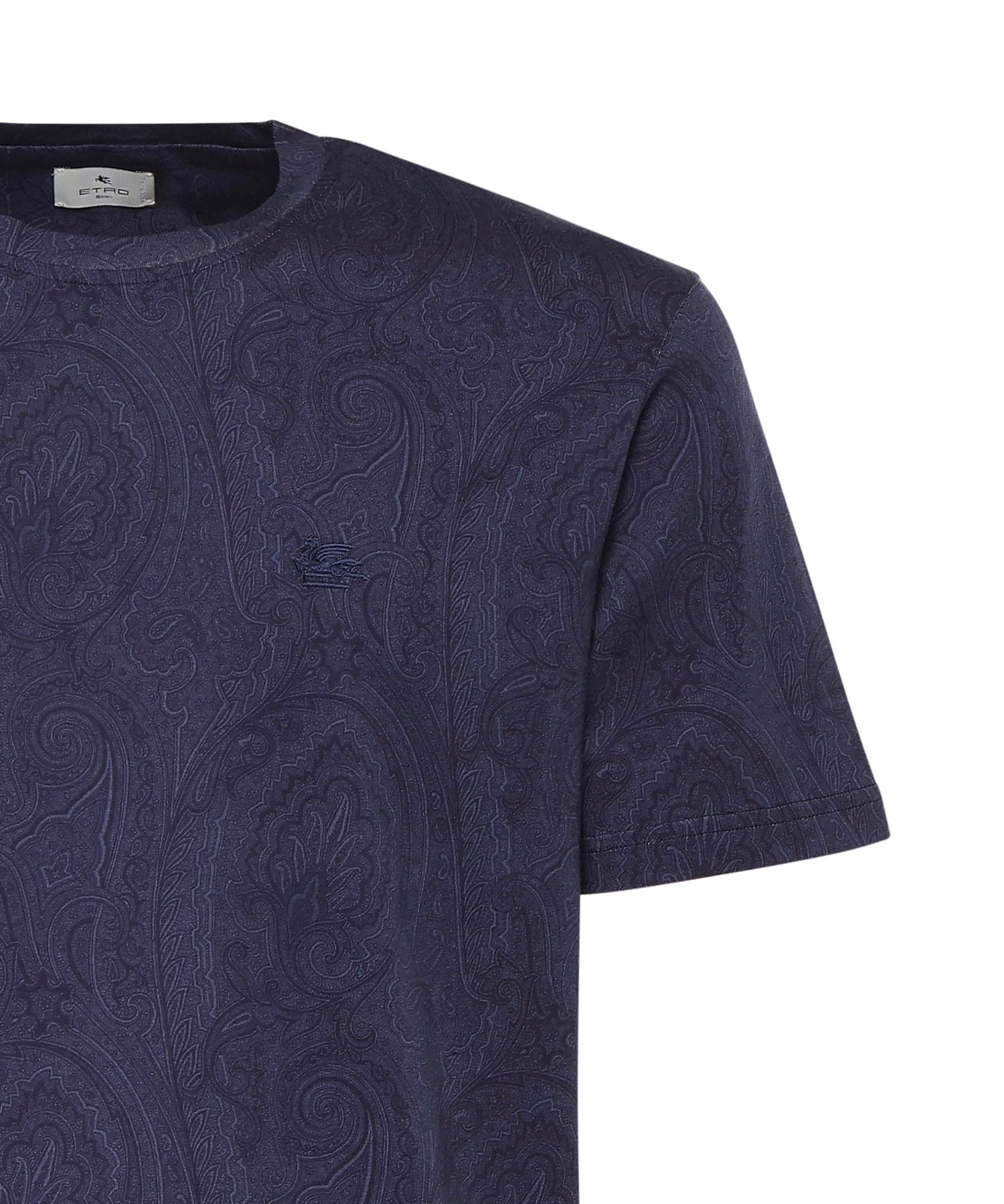 T-shirt in cotone con motivo Arnica MRMA0002 AKG31B0065 ETRO 