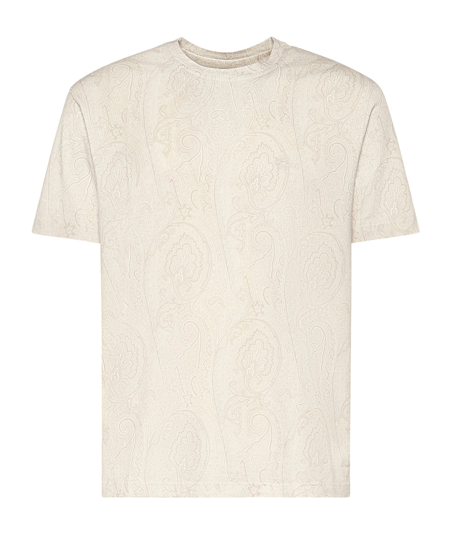 T-shirt in cotone con motivo Arnica MRMA0002 AKG31M0096 ETRO 
