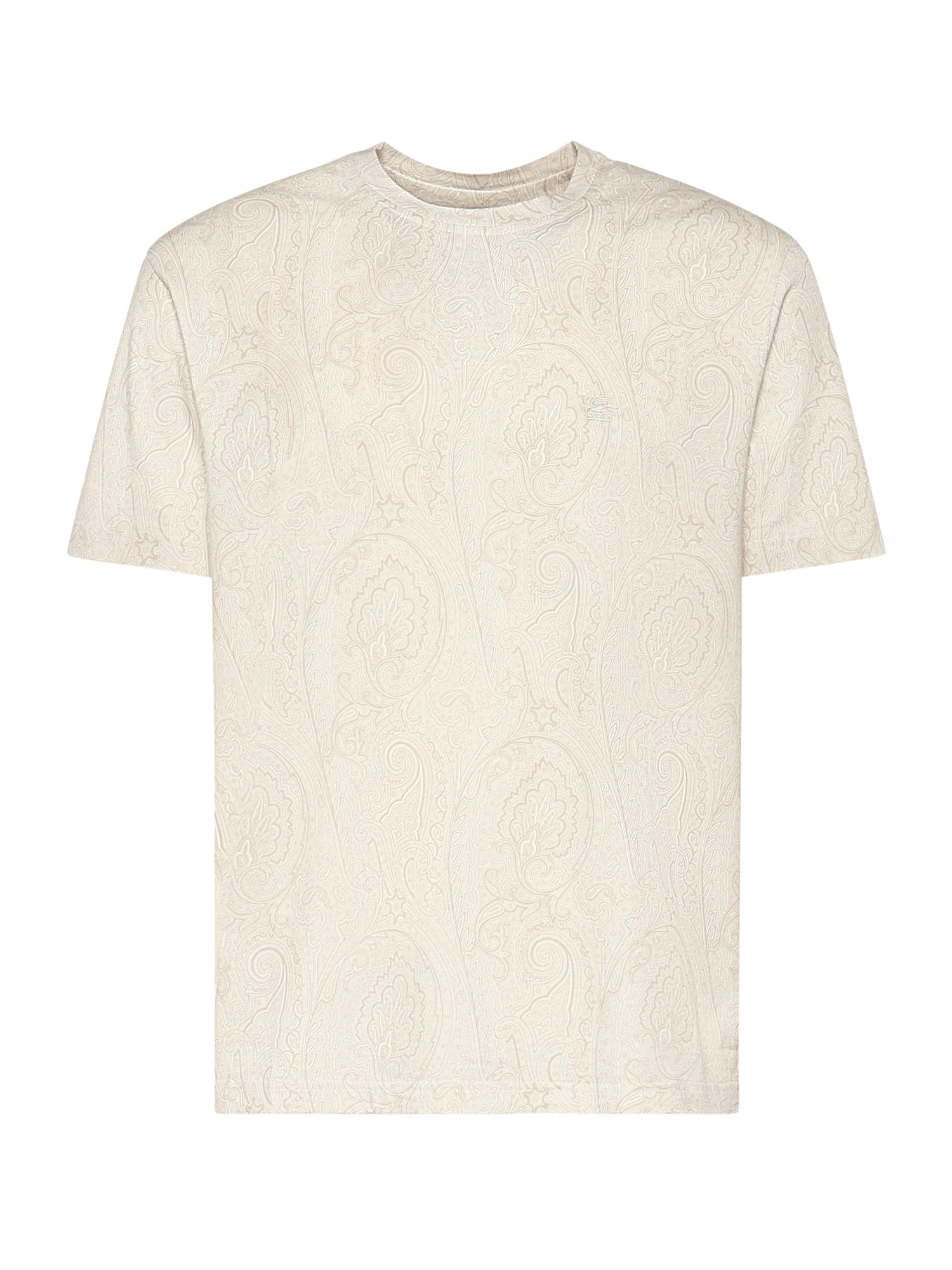 T-shirt in cotone con motivo Arnica MRMA0002 AKG31M0096 ETRO 