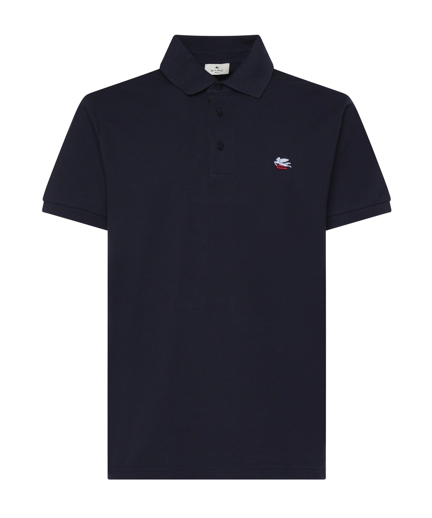 Polo in piquet di cotone con logo MRMD0005 AU135B0065 ETRO 