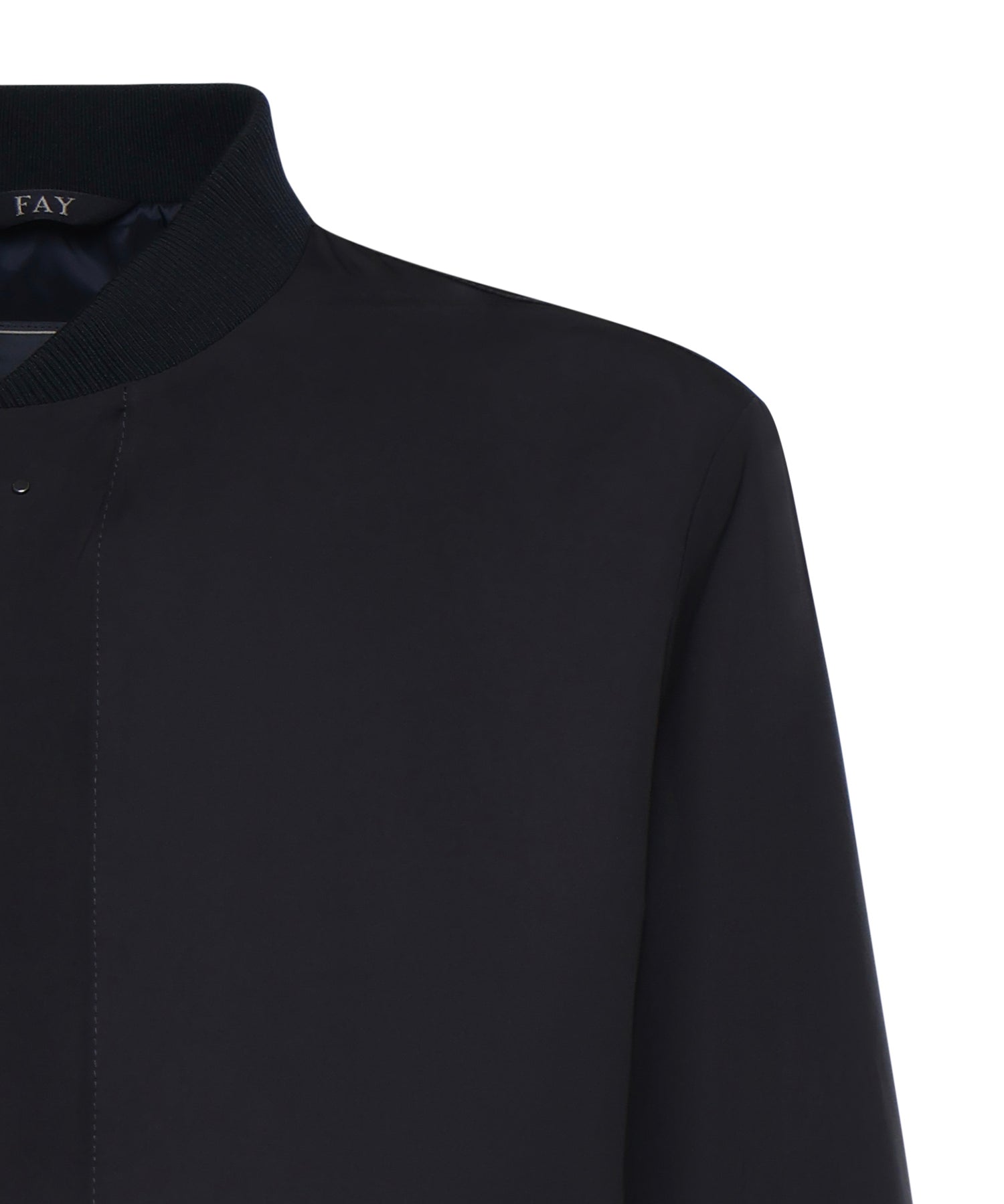 Bomber in microfaille misto cotone NAM12520380ZAV U807 FAY 