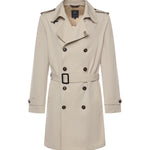 Trench in microfaille misto cotone NAM60520320ZAV C002 FAY 