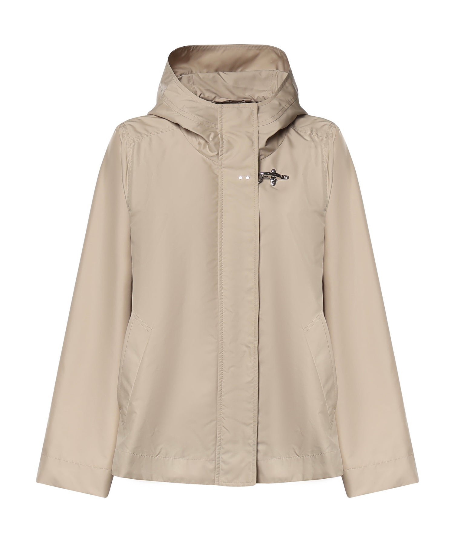 Parka cropped in popeline tecnico NAW12523260AX2 C003 FAY 