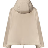 Parka cropped in popeline tecnico NAW12523260AX2 C003 FAY 