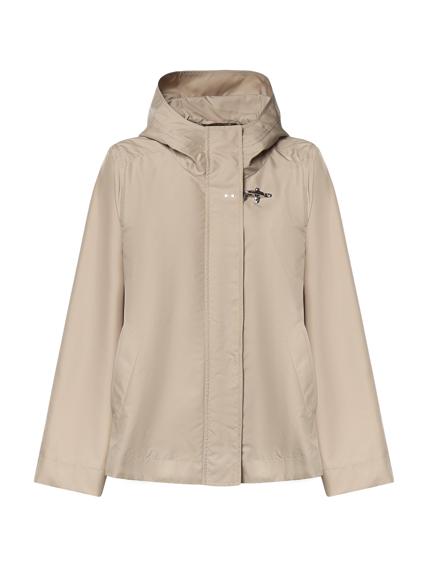 Parka cropped in popeline tecnico NAW12523260AX2 C003 FAY 
