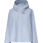 Parka cropped in popeline tecnico NAW12523260AX2 U006 FAY 