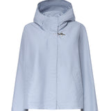 Parka cropped in popeline tecnico NAW12523260AX2 U006 FAY 
