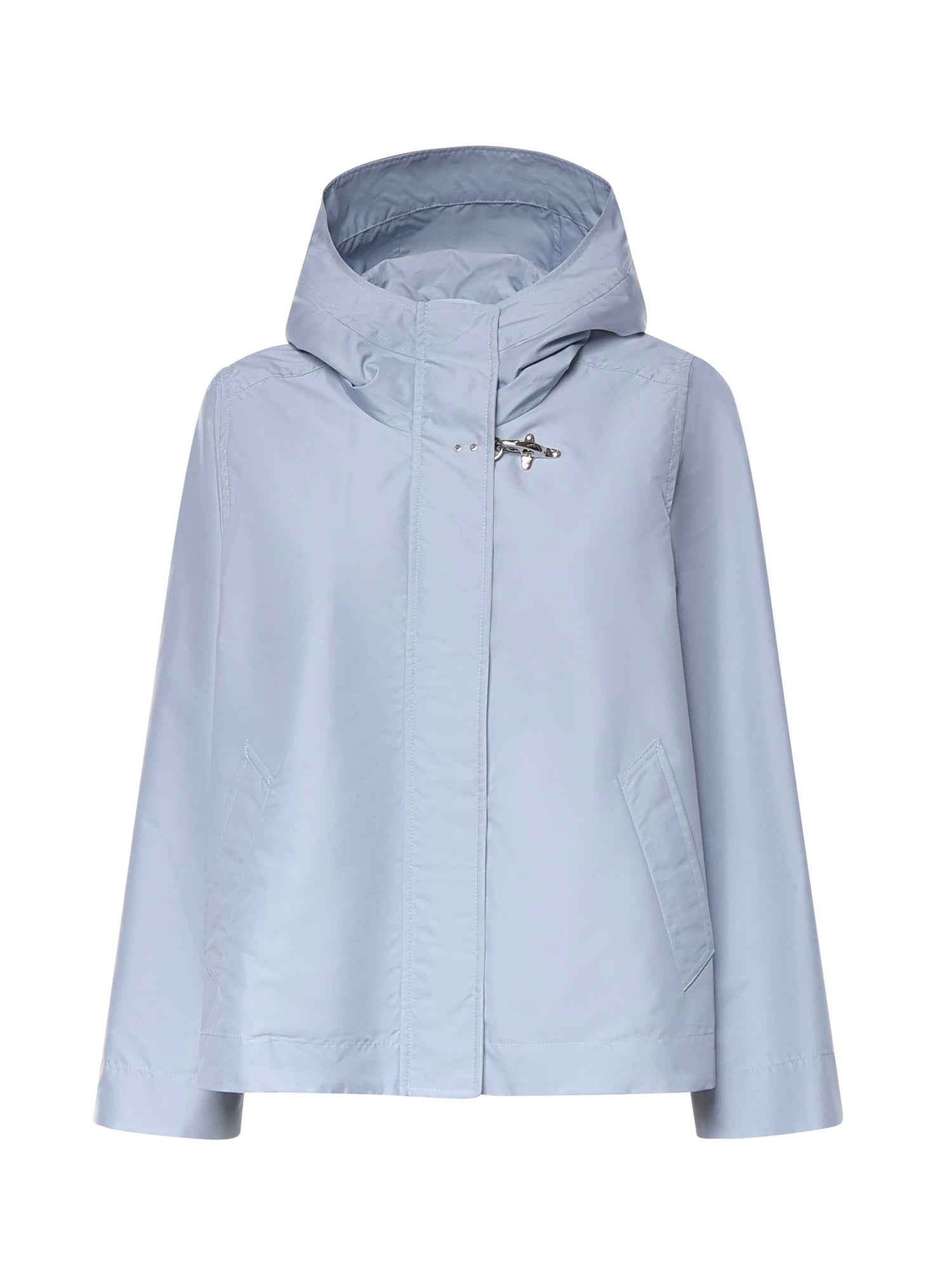Parka cropped in popeline tecnico NAW12523260AX2 U006 FAY 