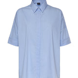 Camicia in popeline stretch NCWA552552SZCM U006 FAY 