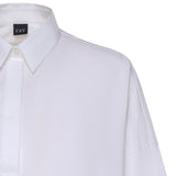 Camicia in popeline stretch NCWA552552SZGR B001 FAY 