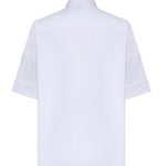 Camicia in popeline stretch NCWA552552SZGR B001 FAY 